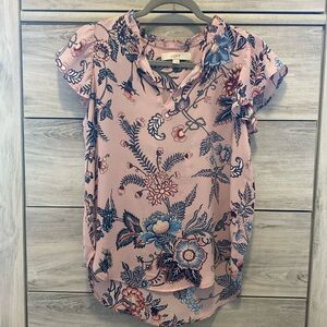 LOFT - floral blouse
